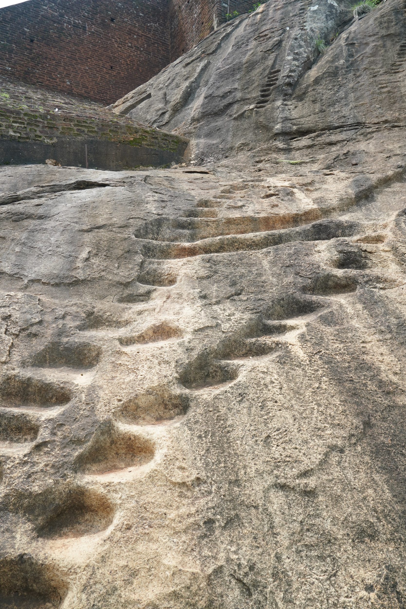 So sind die Erbauer wohl da hoch gelaufen