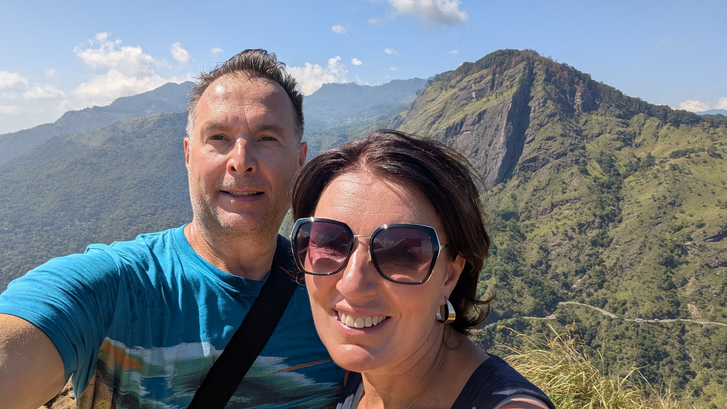 Selfie des Tages auf dem little Adams Peak