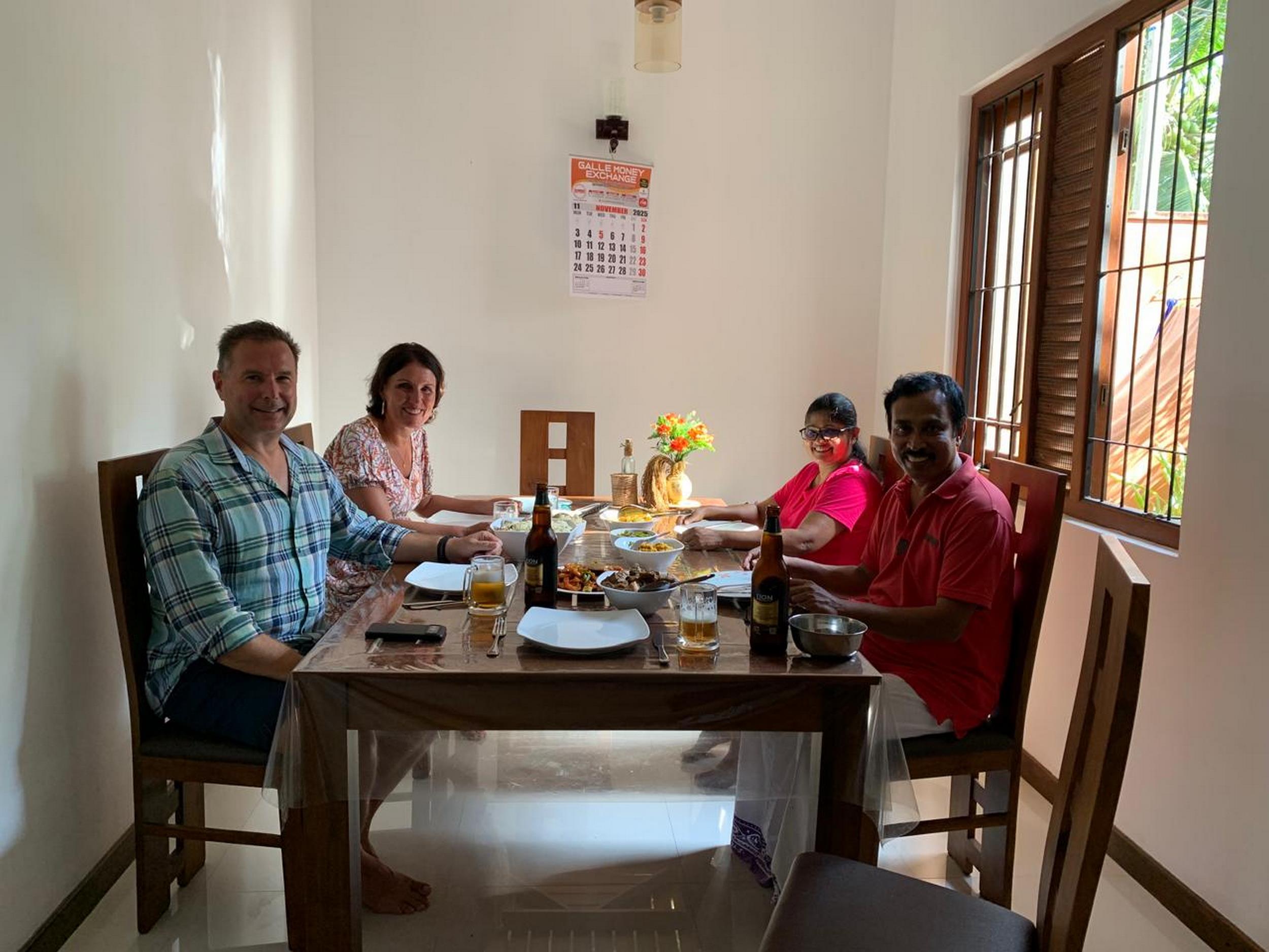 Mittagessen bei Samans Familie