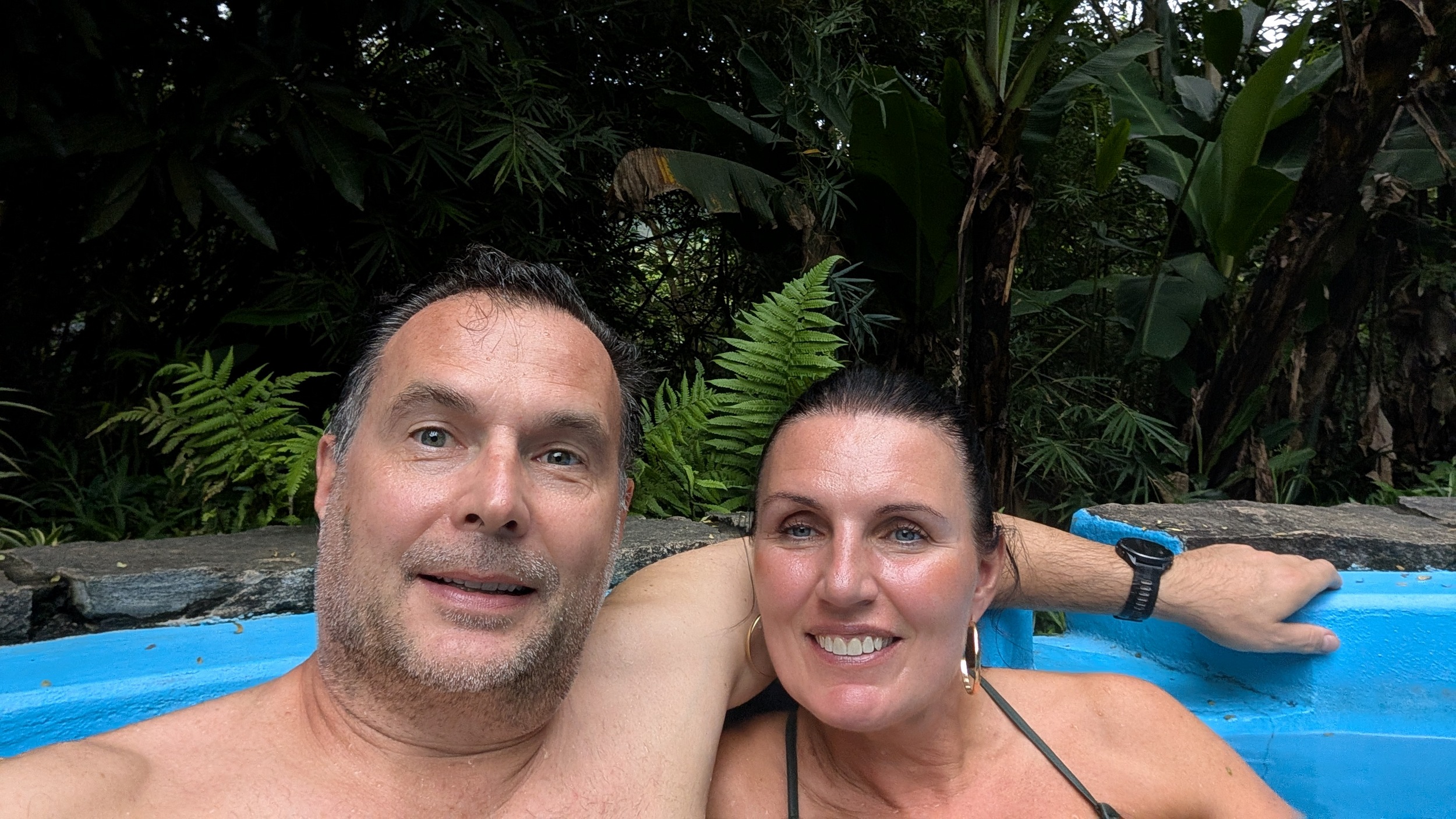 Noch ein Selfie des Tages im Thermalbad