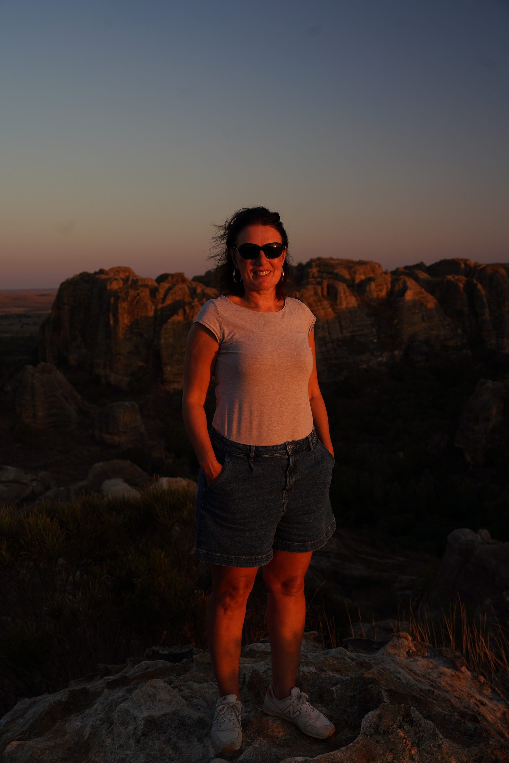 Eva im Abendlicht