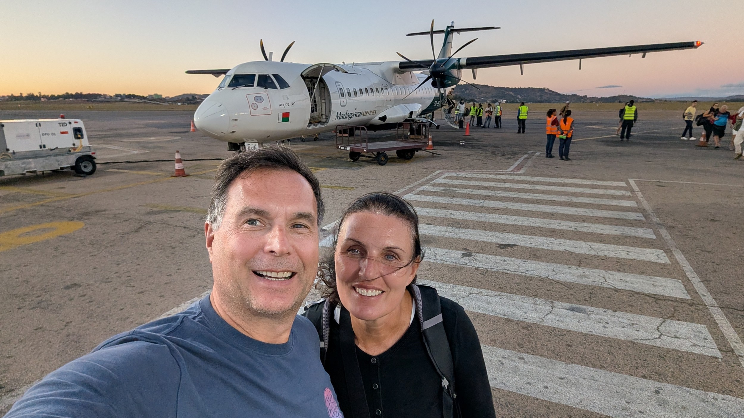Selfie des Tages, zurück in Antananarivo