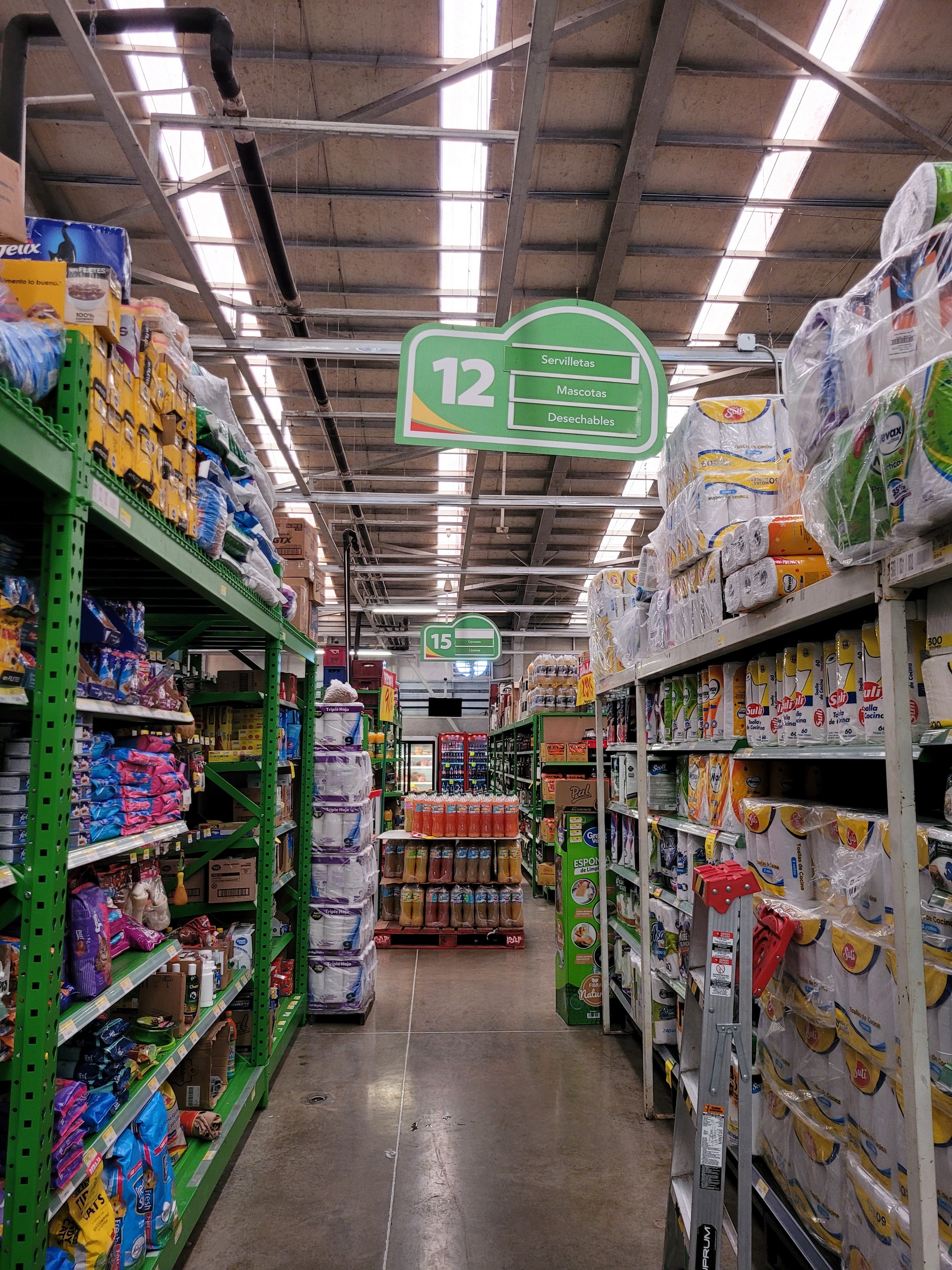 Im Supermarkt waren wir auch noch