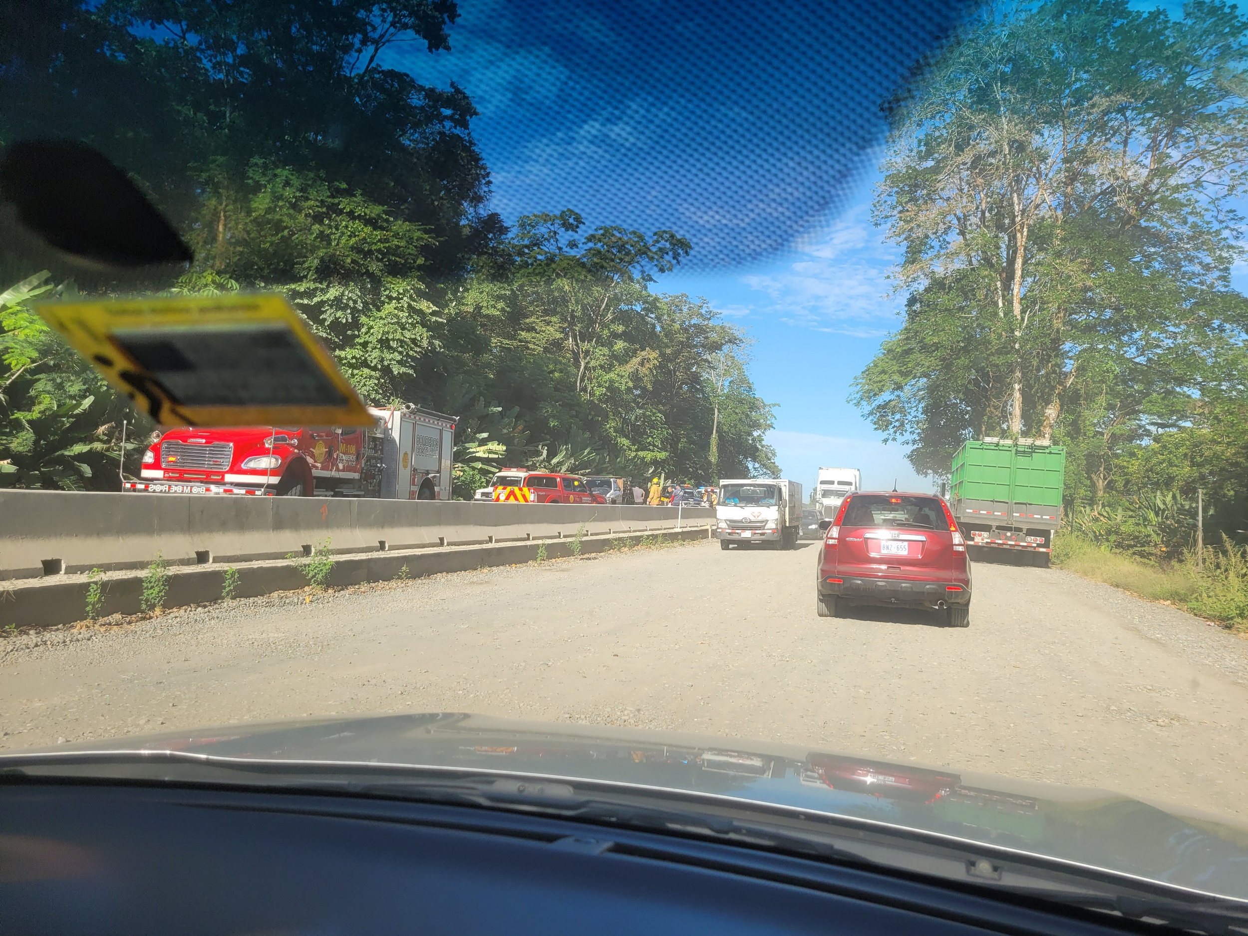 Umfahrung aufgrund einer Vollsperrung