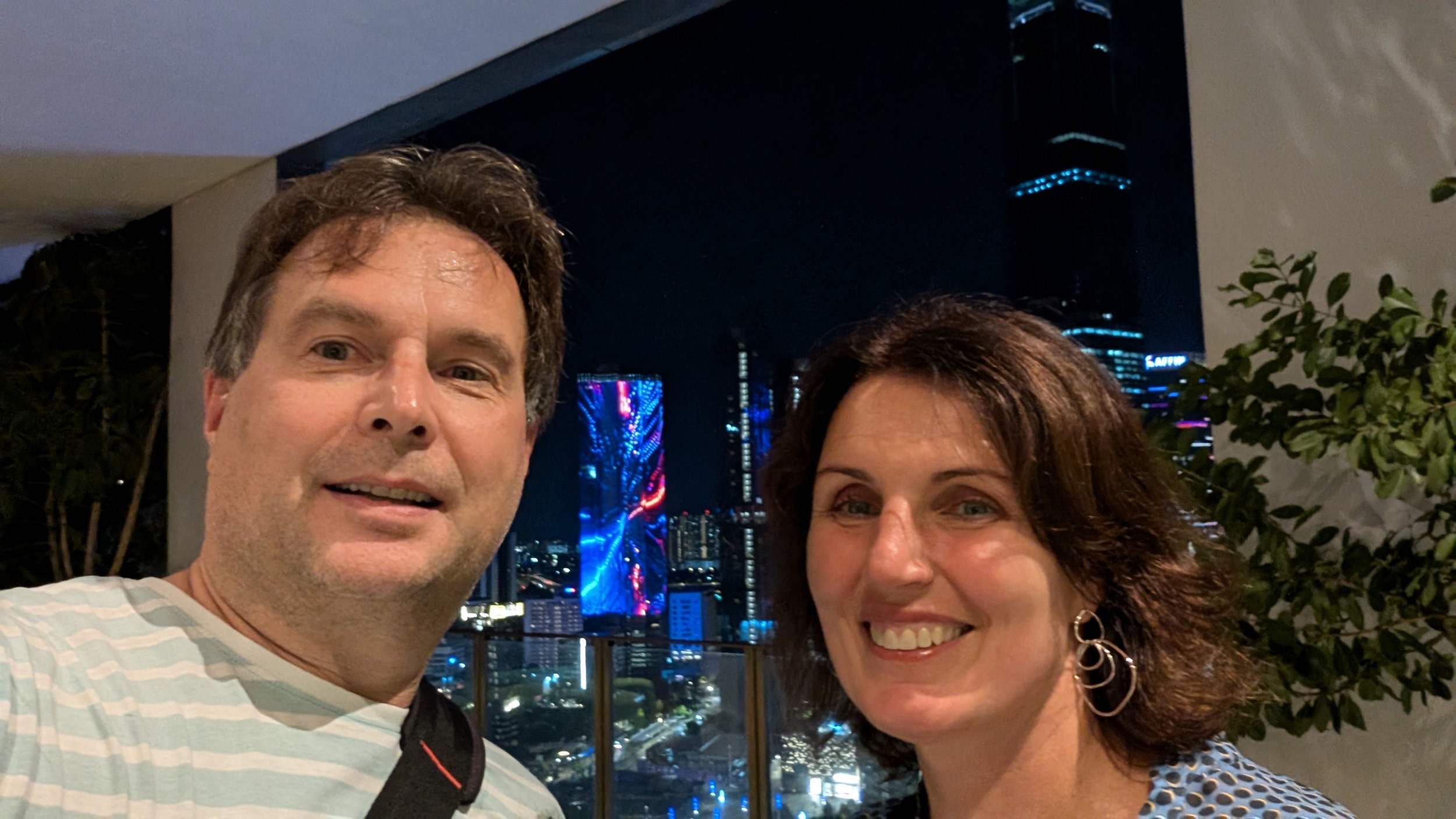 Selfie des Tages, wir sind in Kuala Lumpur, Malaysia