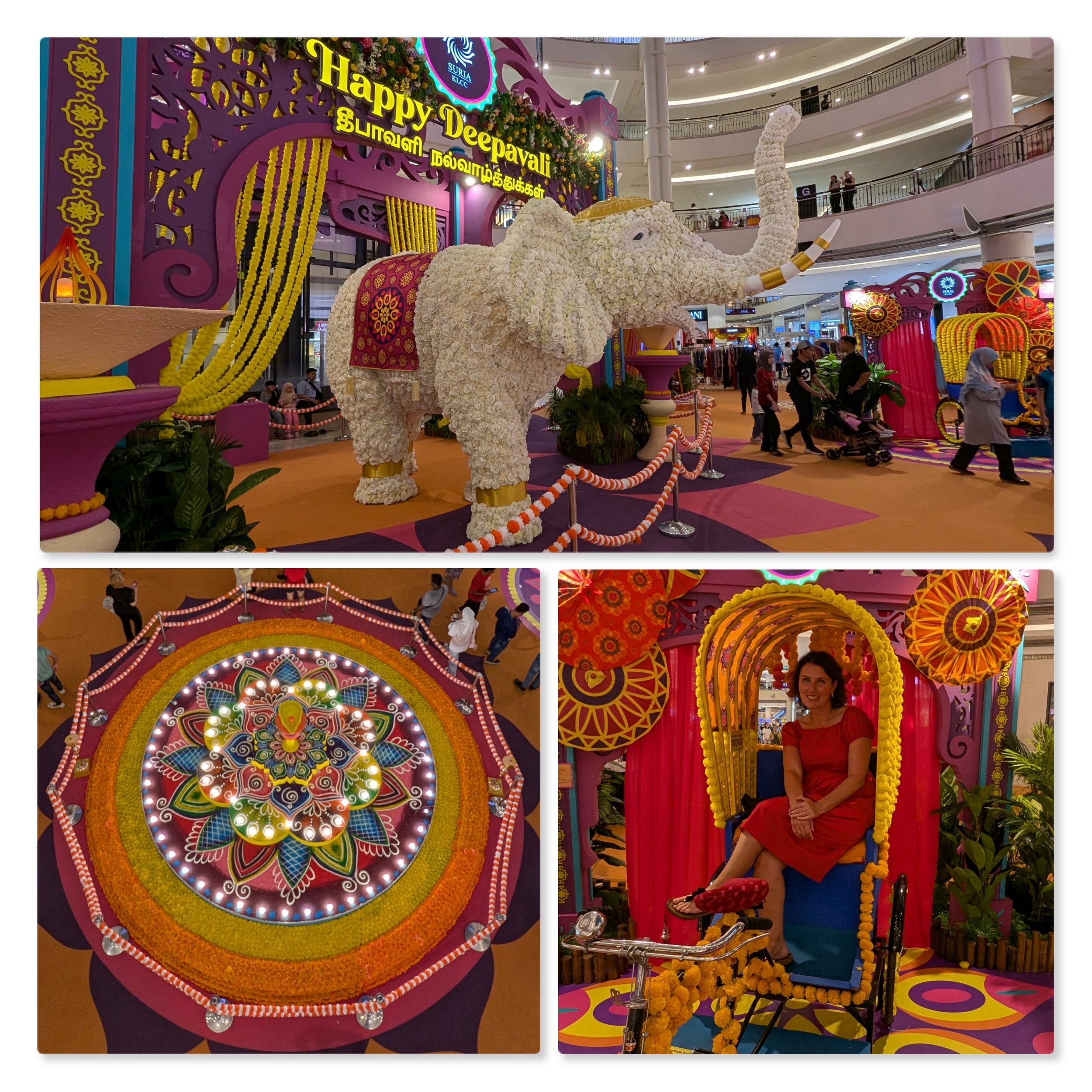 Dekoration zu Deepavali