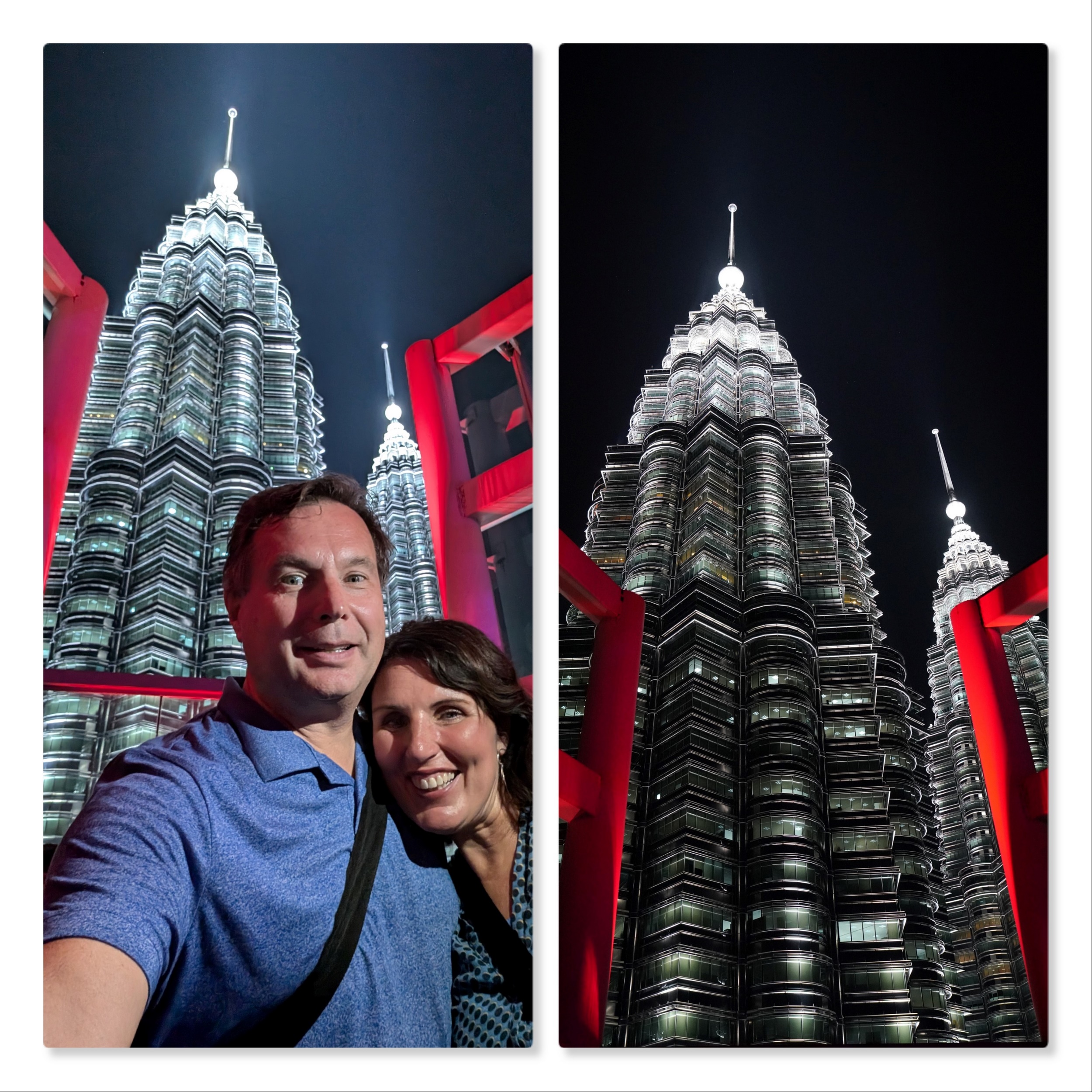 Toller Abschied von Kuala Lumpur, aber auf dem Rückweg kommen wir wieder