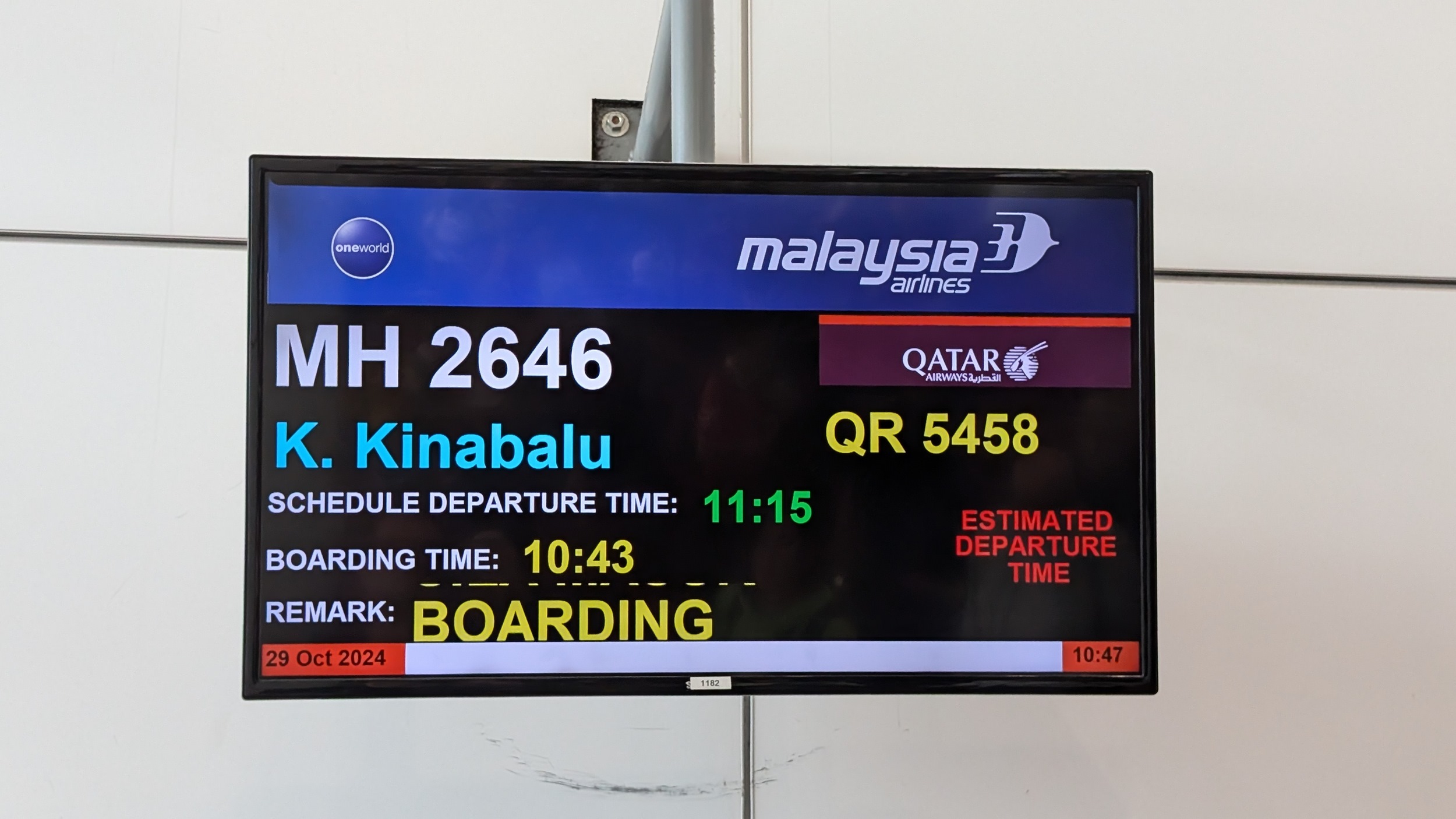 Weiter gehts nach Borneo