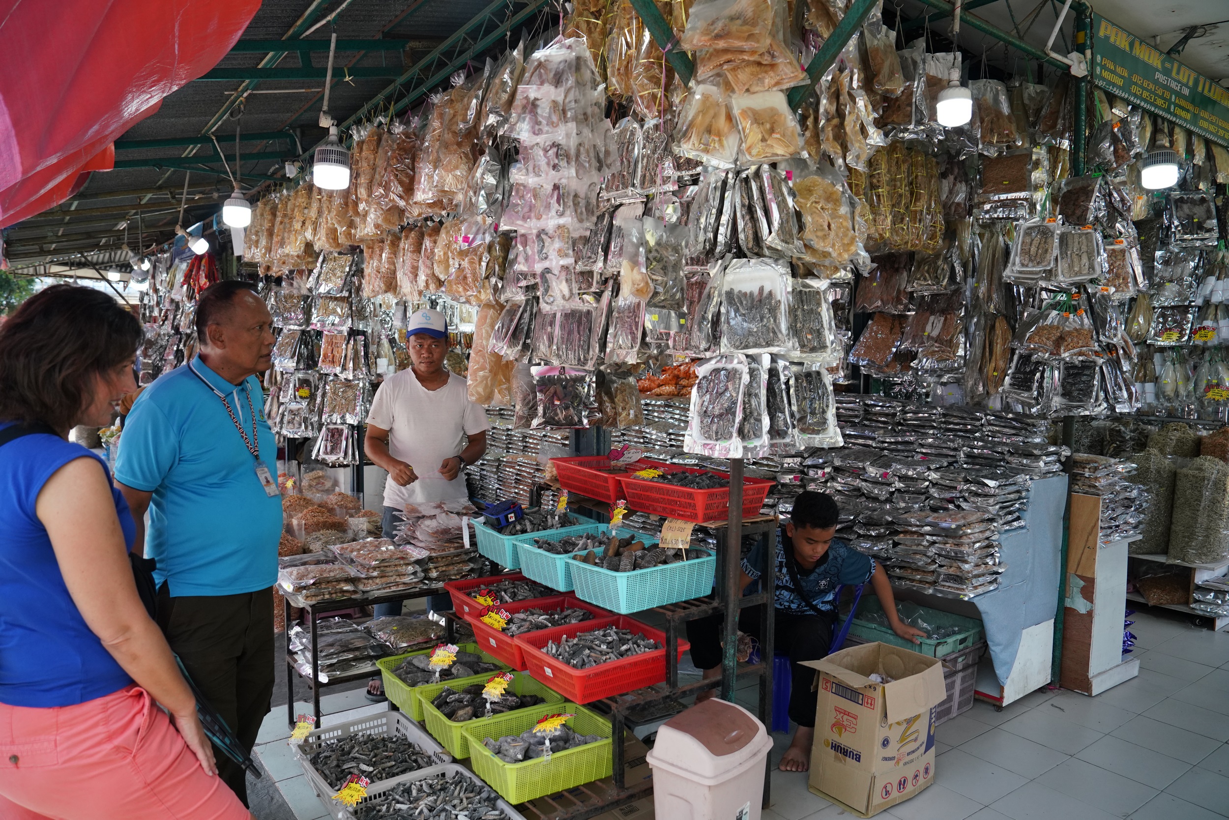 Trockenfischprodukte