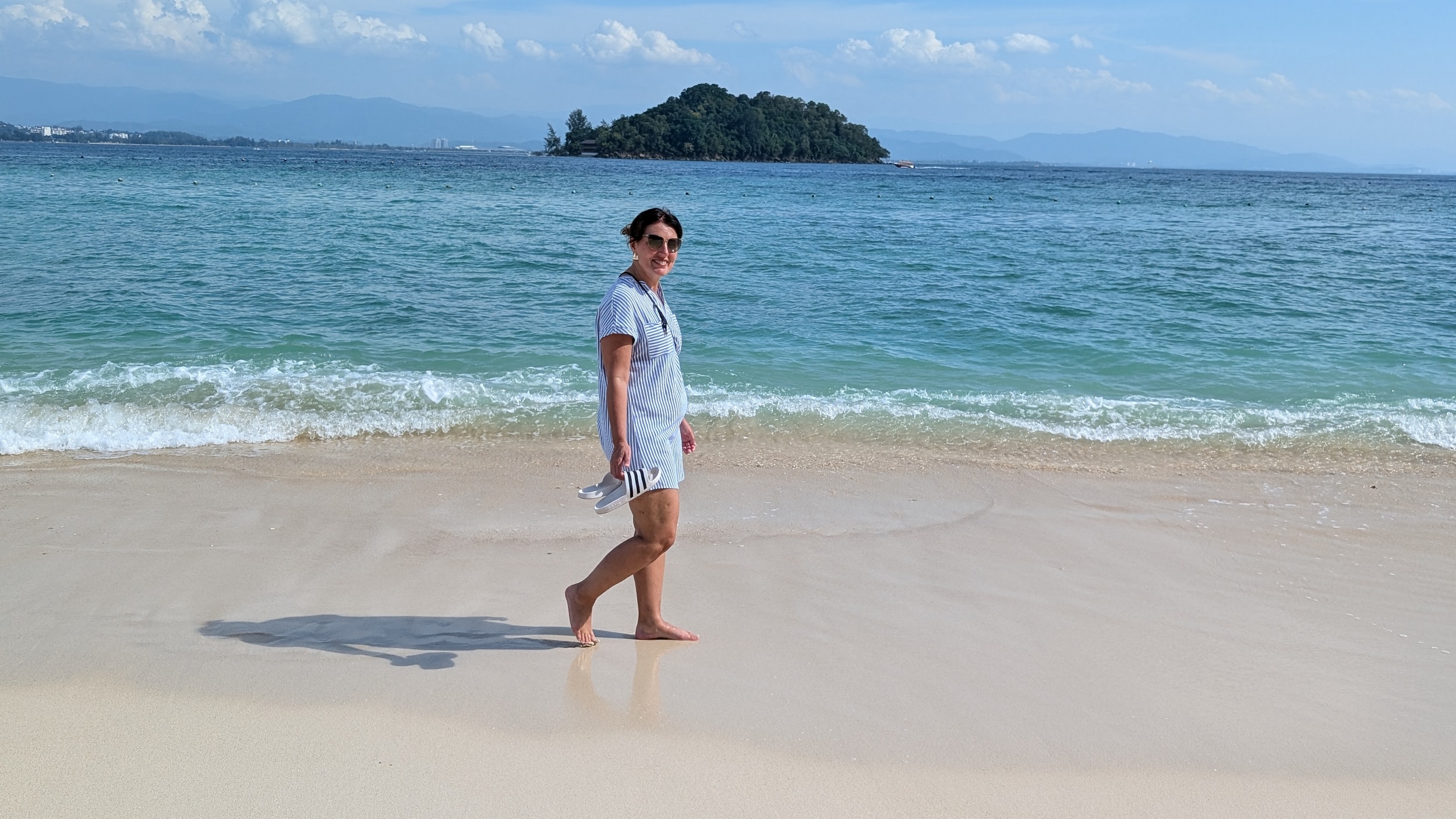 Eva scheint zufrieden zu sein