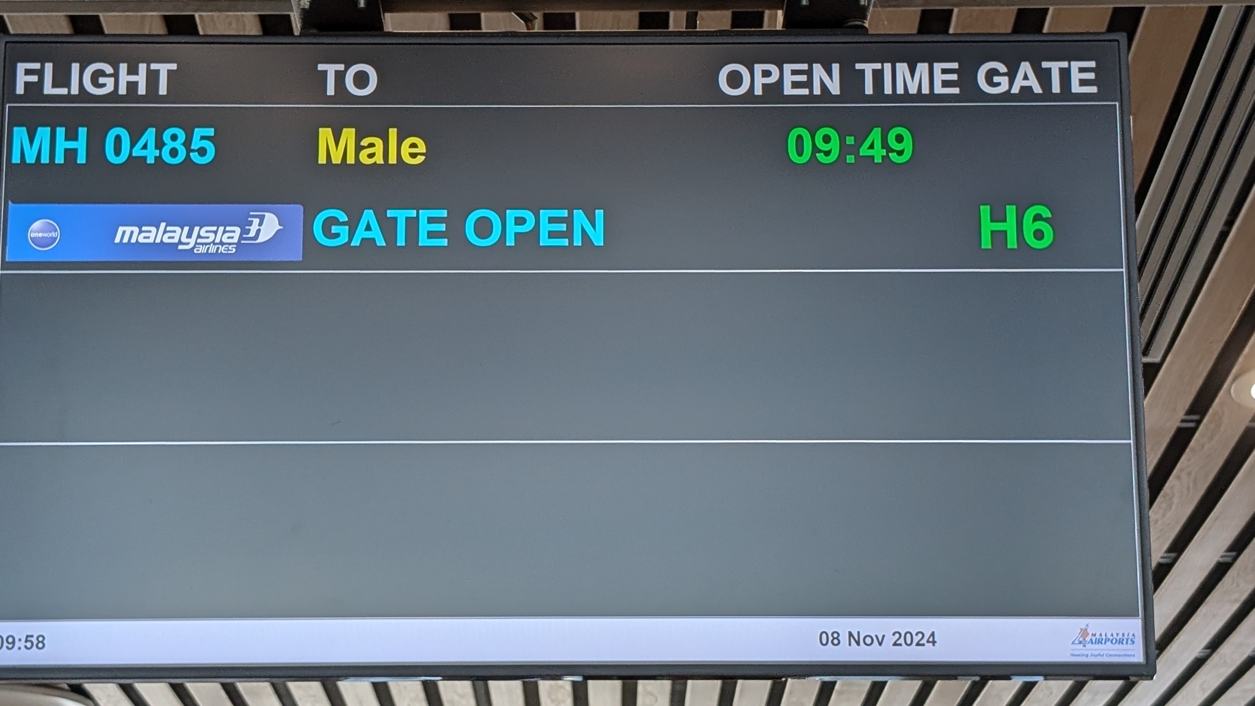 Ab auf die Malediven