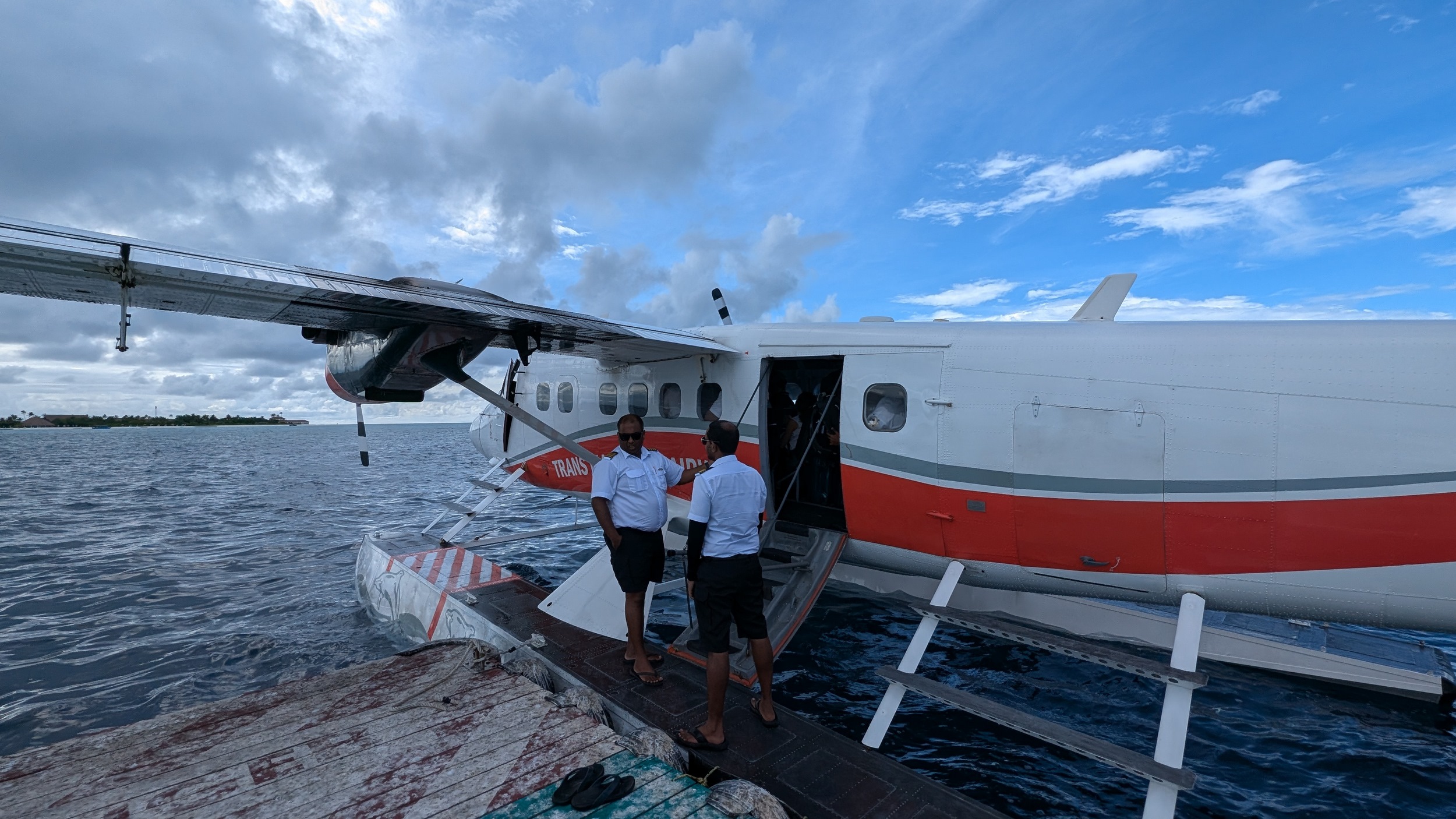 Die Piloten müssen ausladen