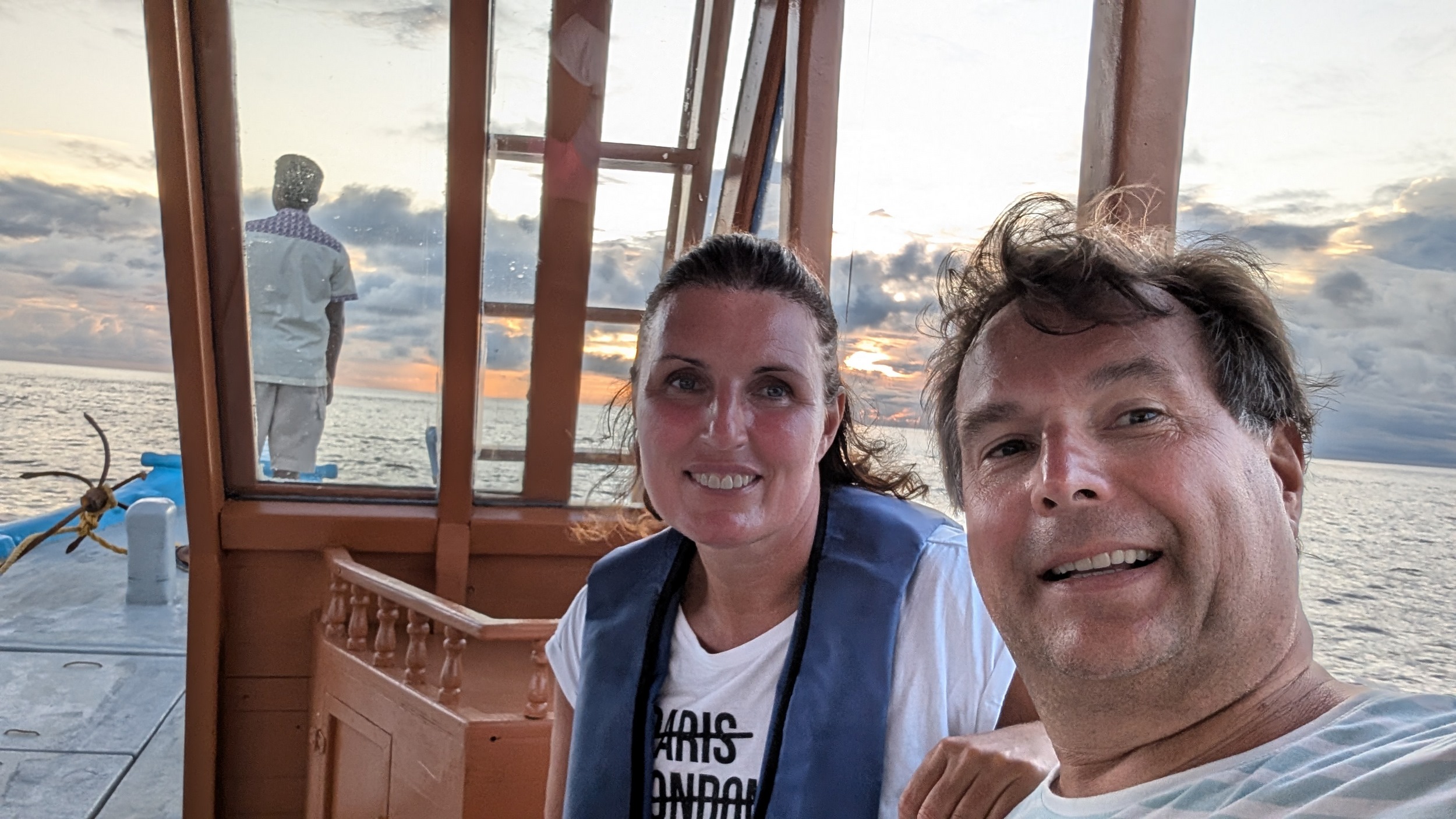 Unterwegs zum Fischen