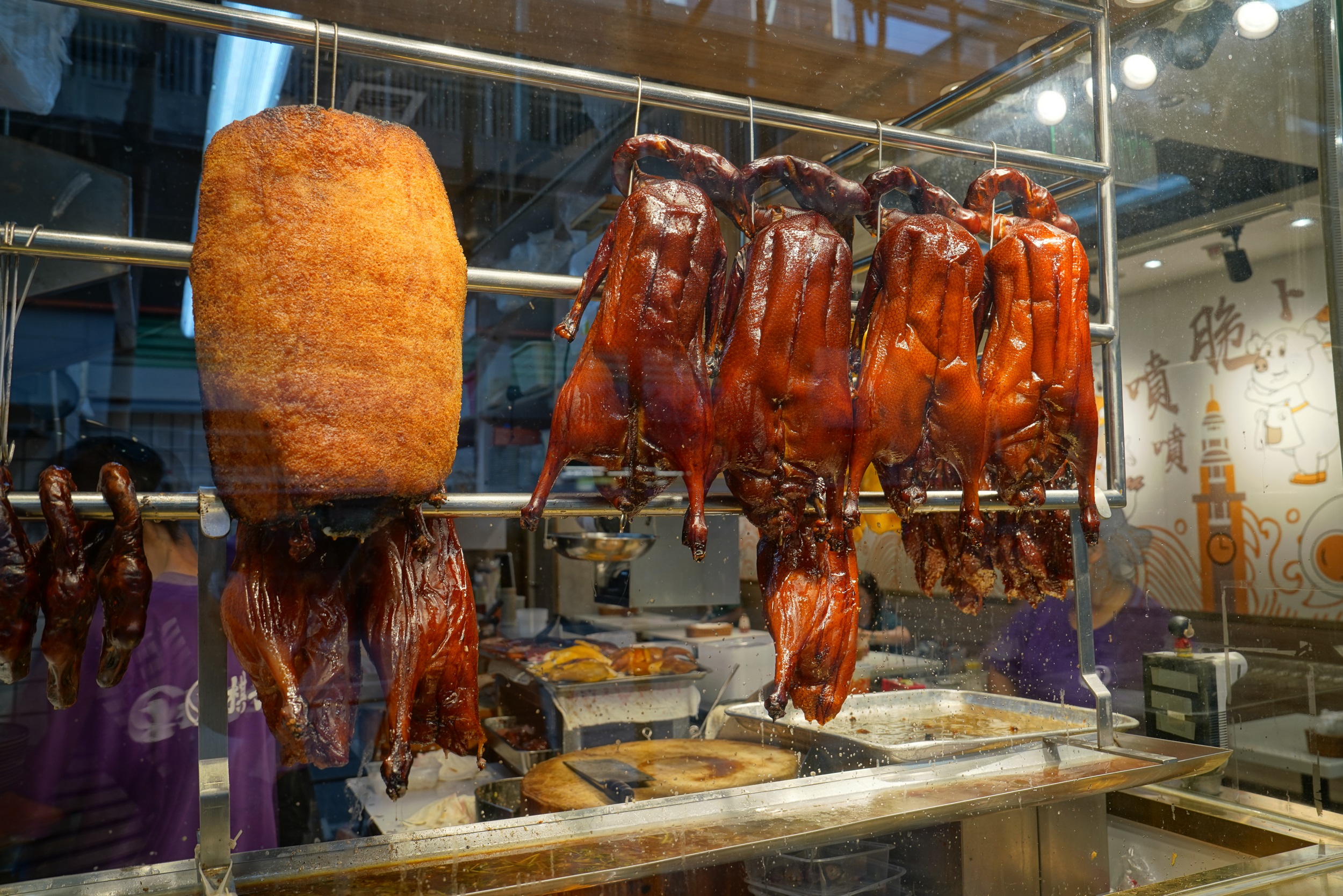 Die Enten gab auch immer mal wieder