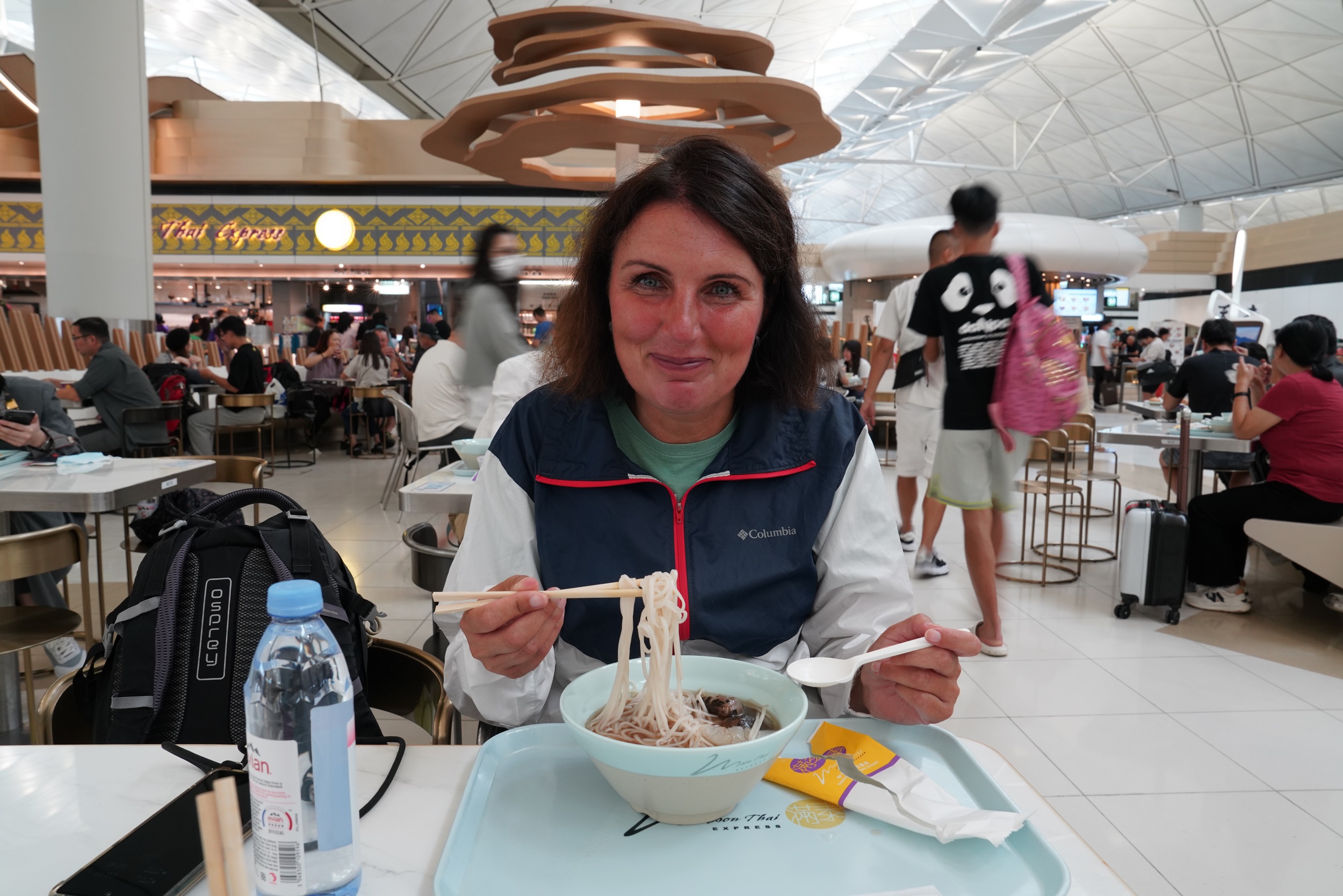 Es gab dann doch noch Nudeln zum Frühstück