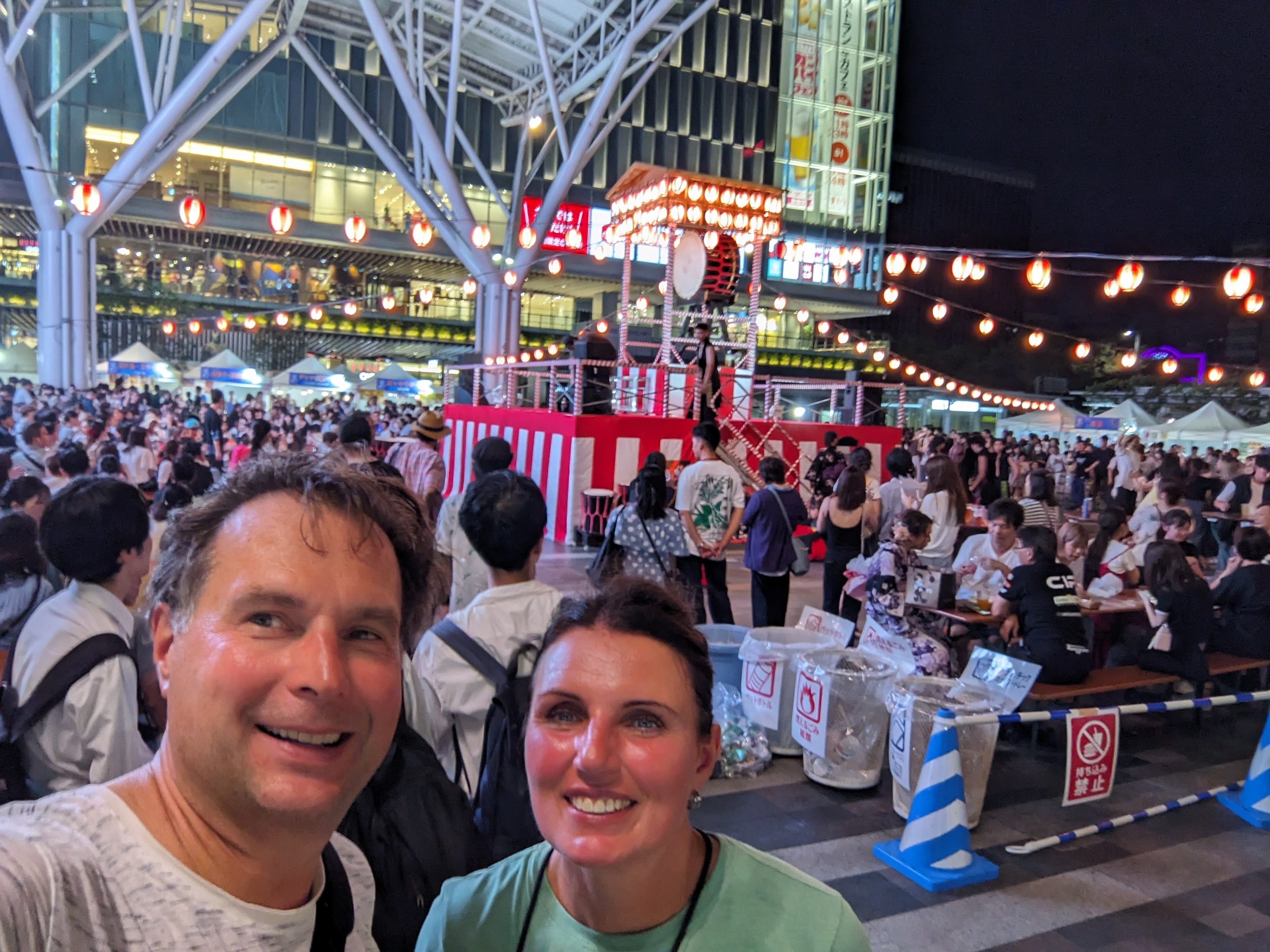 Selfie des Tages auf dem Festival