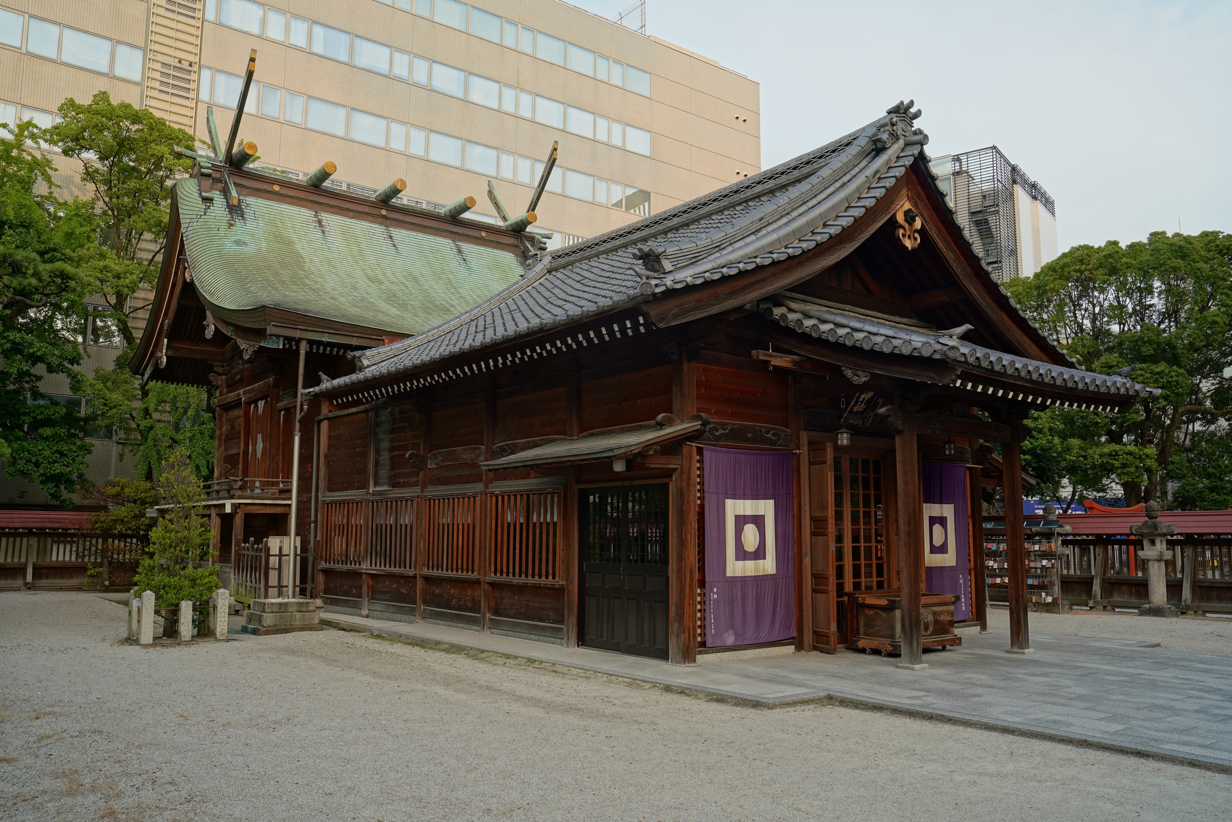 Unbekannter Schrein, das ist kein Tempel
