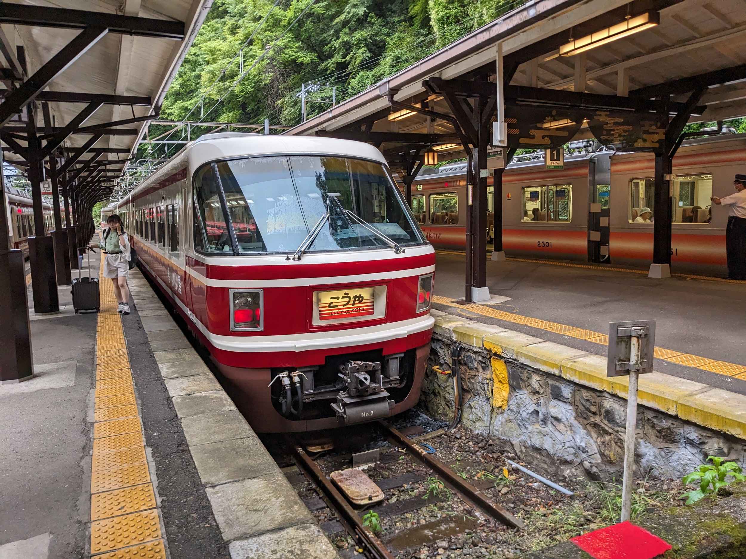 Ein Zug wie aus der Zeit gefallen