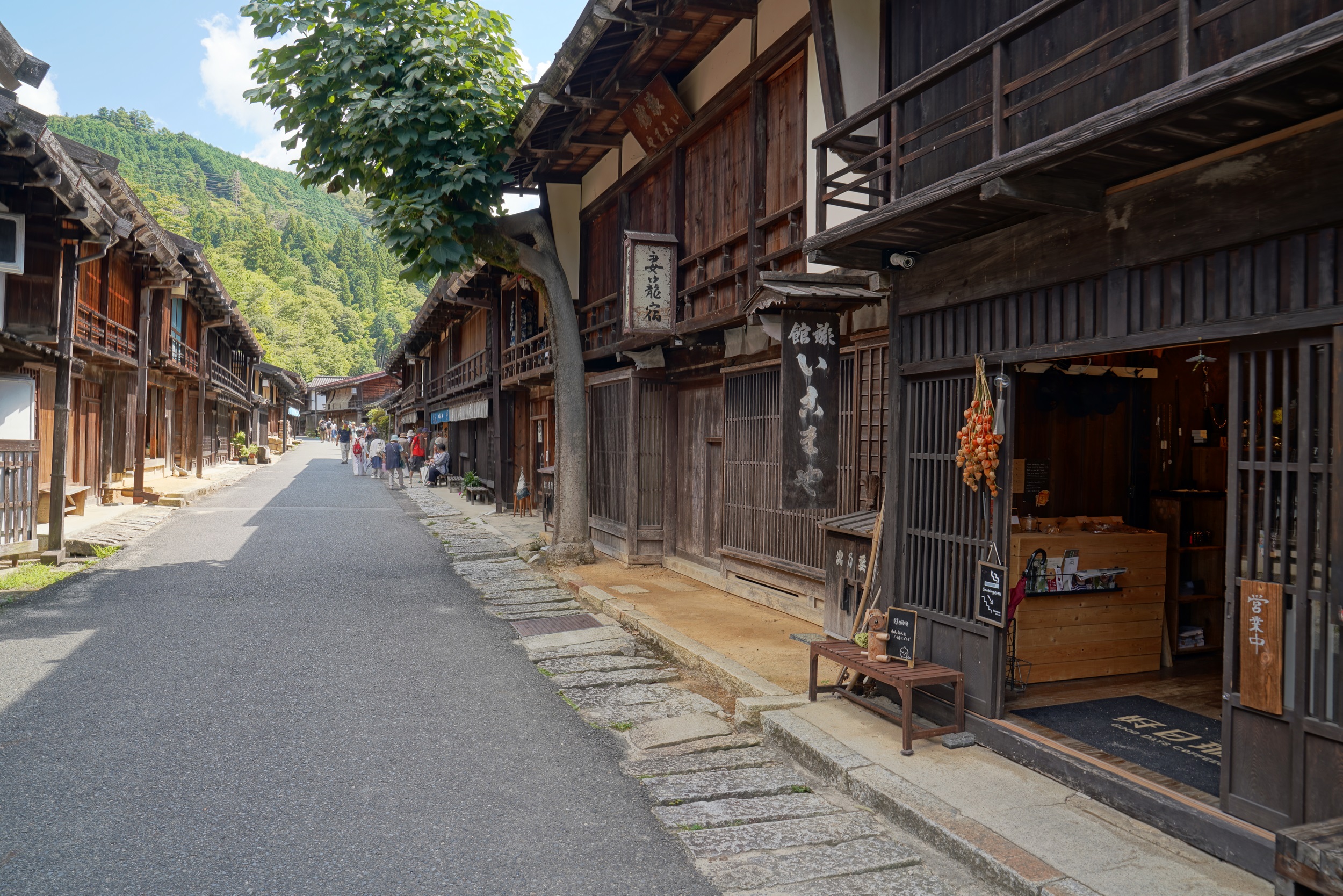 Mehr schöne Häuser in Tsumago