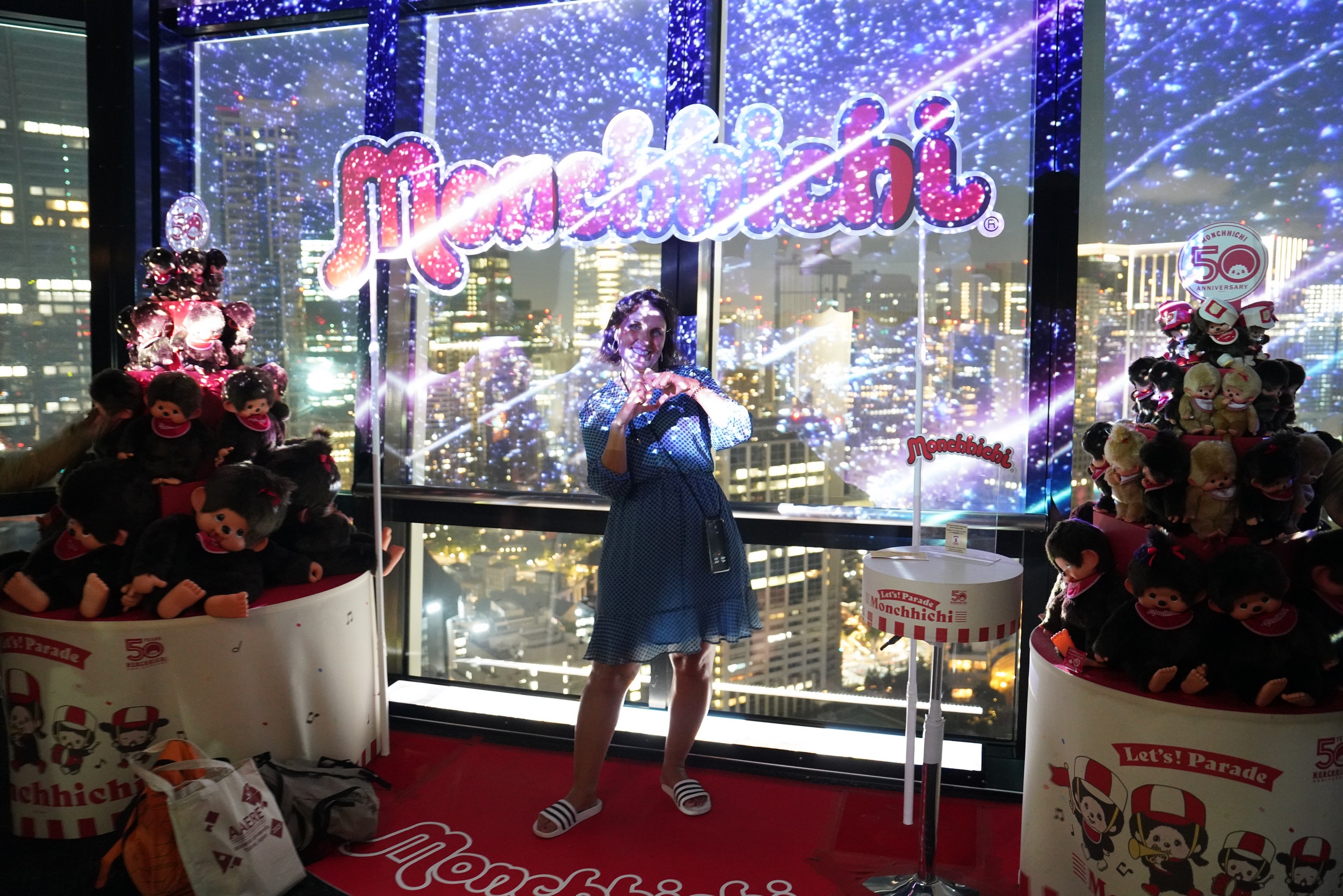 Eva im Monchhichi-Fieber