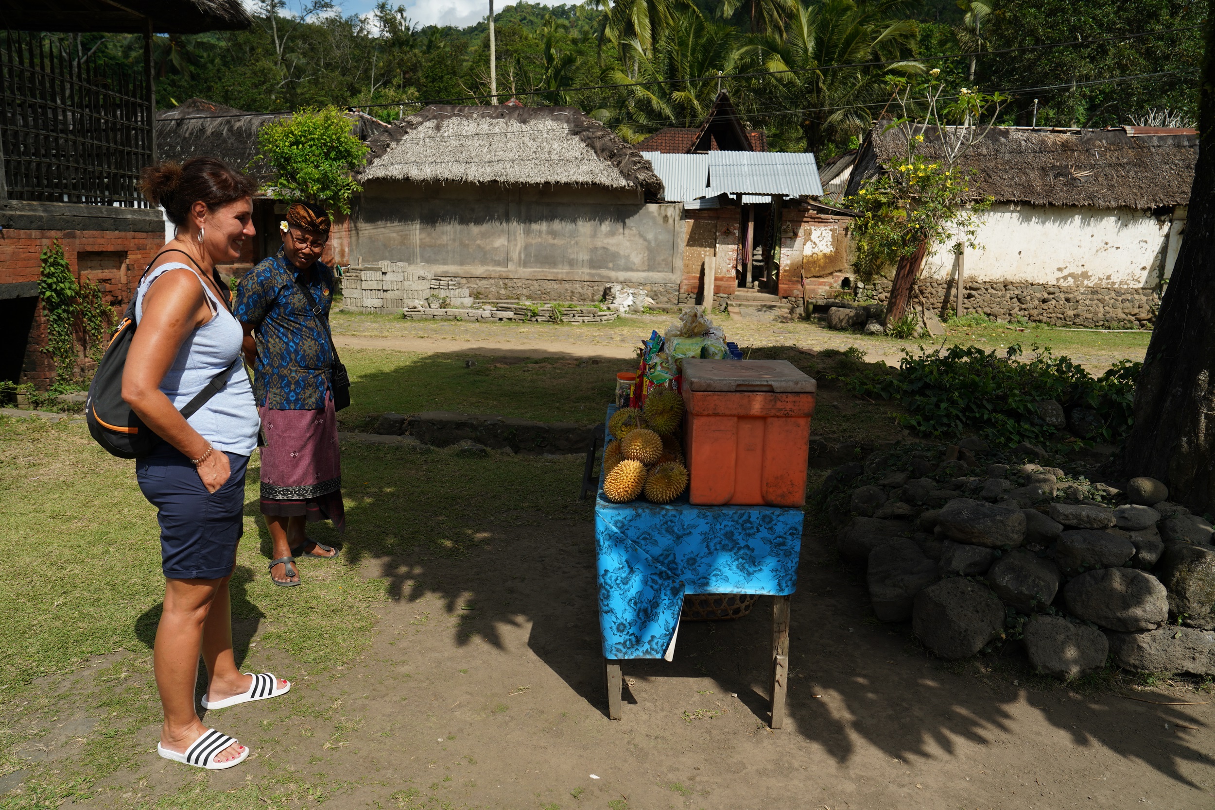 Der Verkaufsstand vom Mütterchen