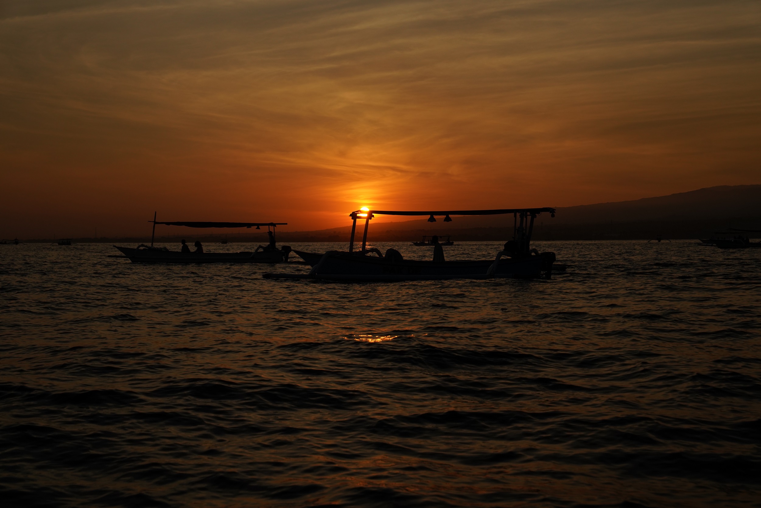 6:00h am Lovina Beach