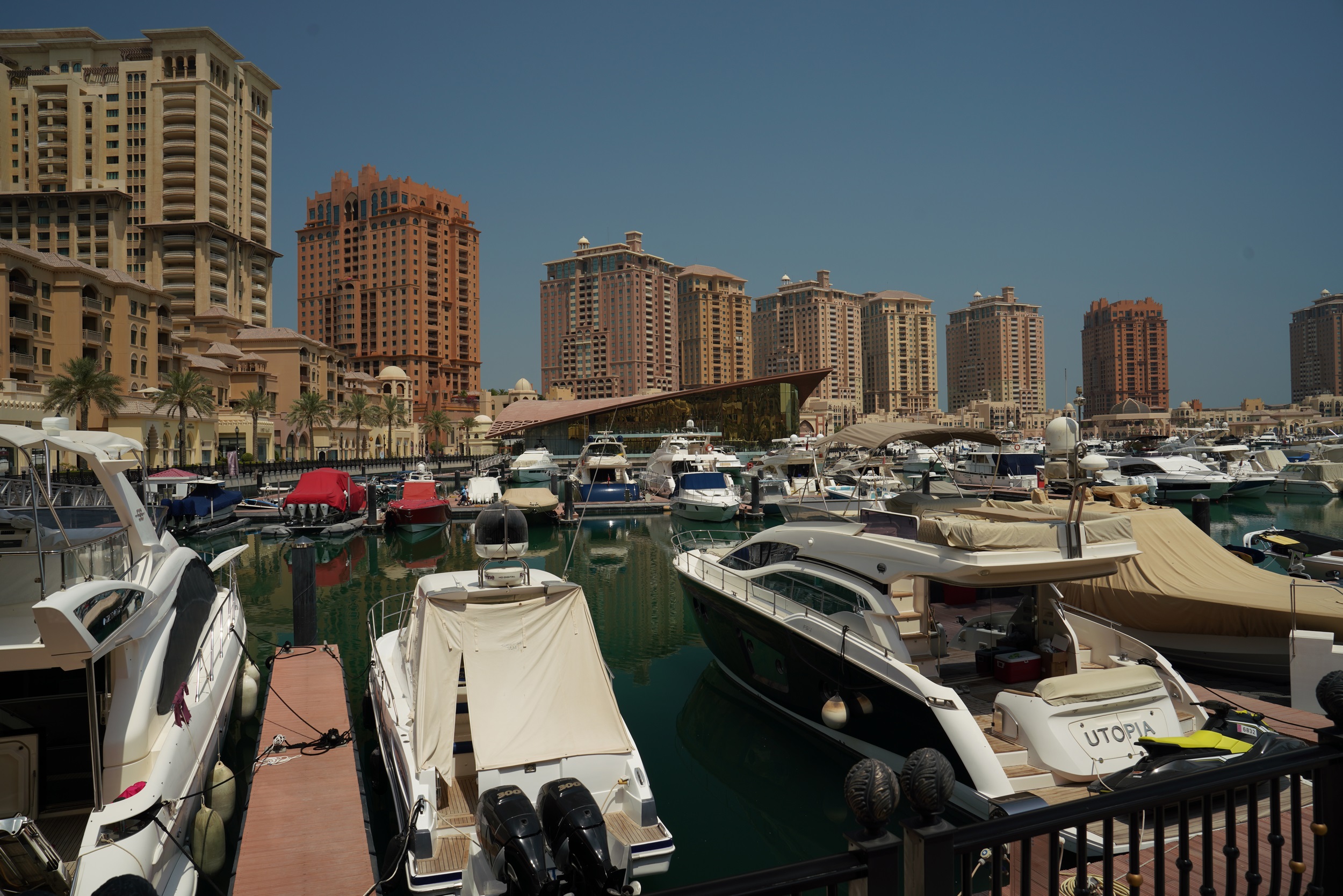 Yachthafen auf the Pearl