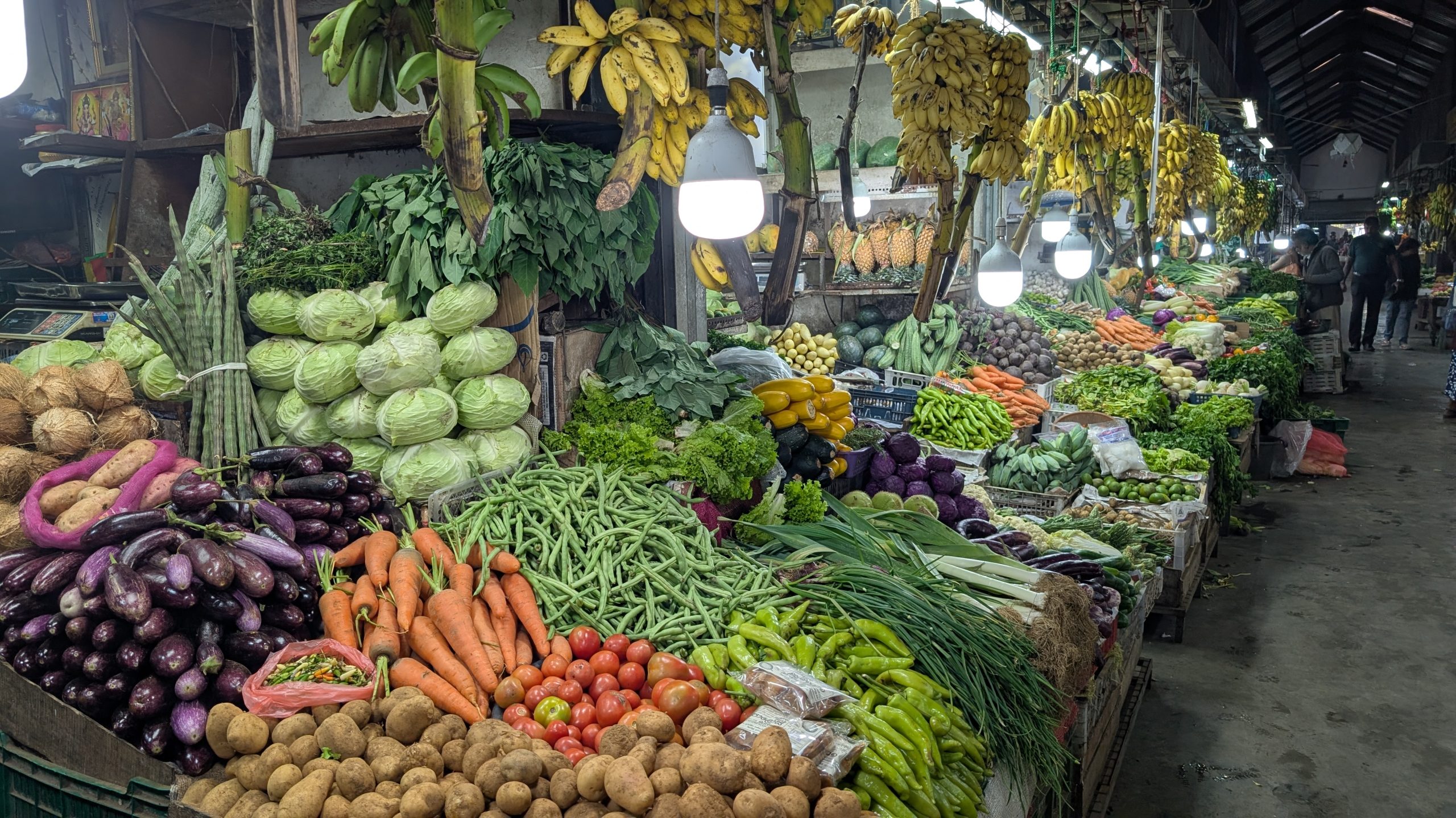Obst und Gemüse sieht unverfänglich aus
