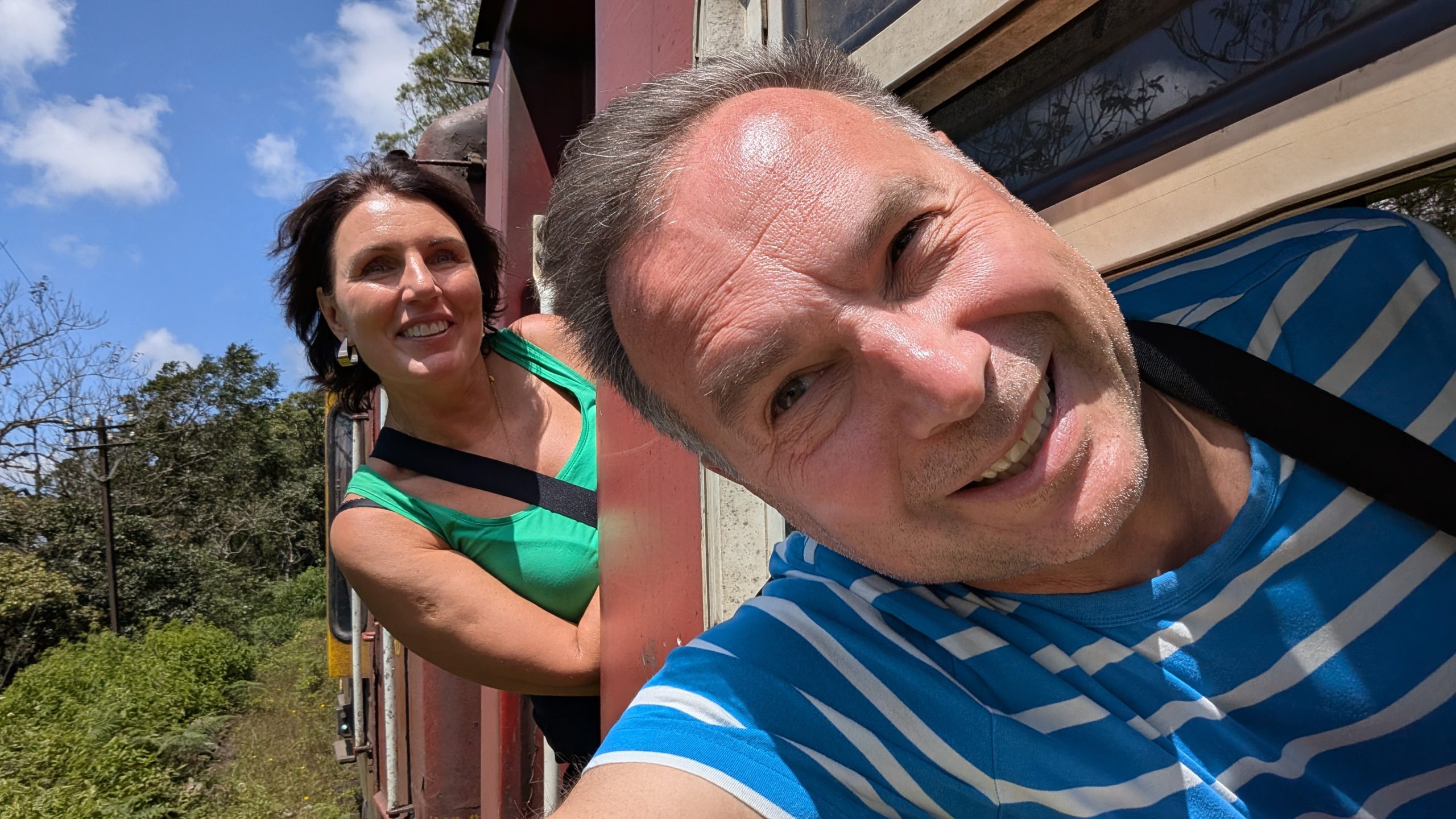 Selfie des Tages als kleiner Stunt