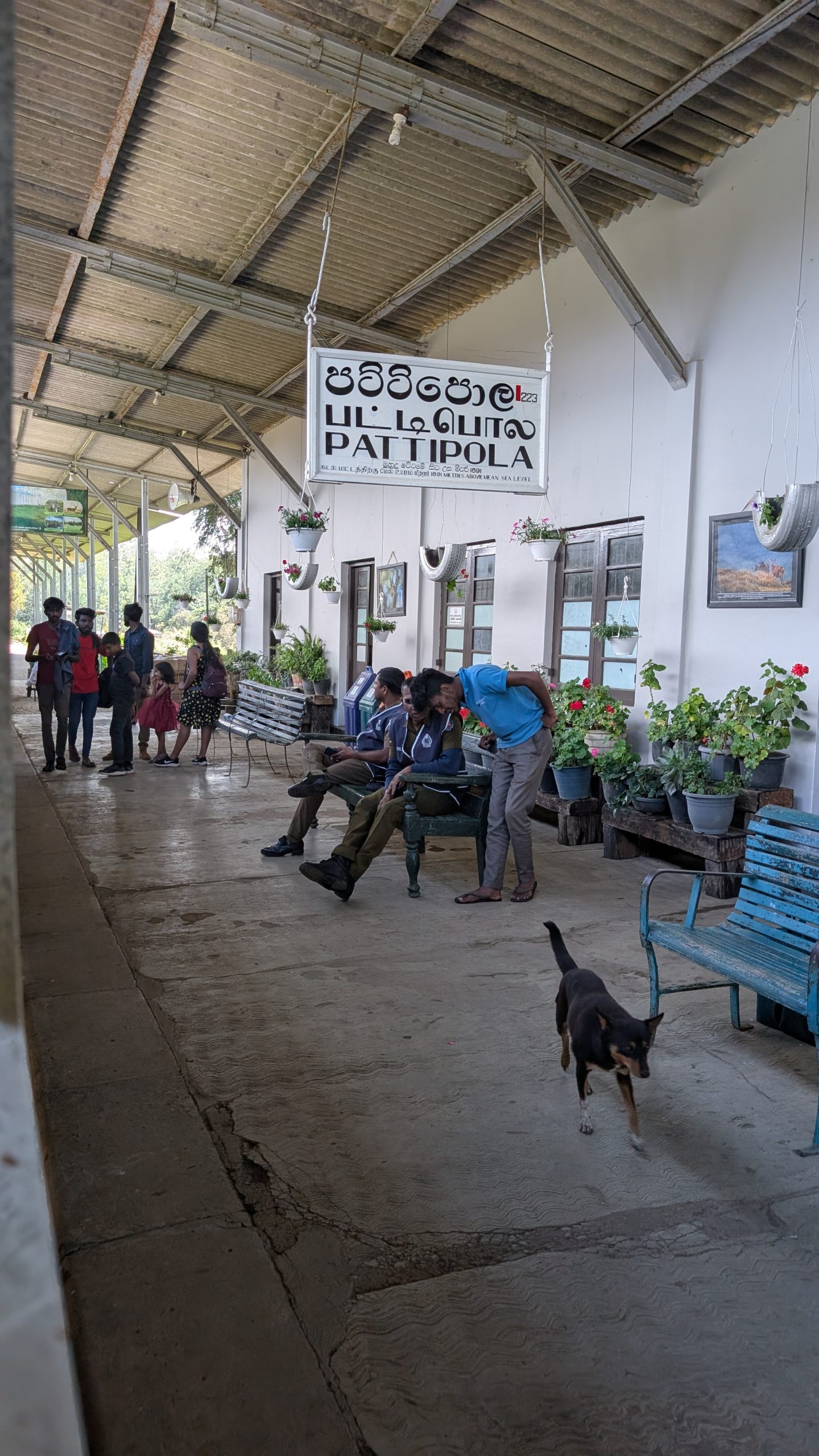 Einer von vielen Zwischenstopps