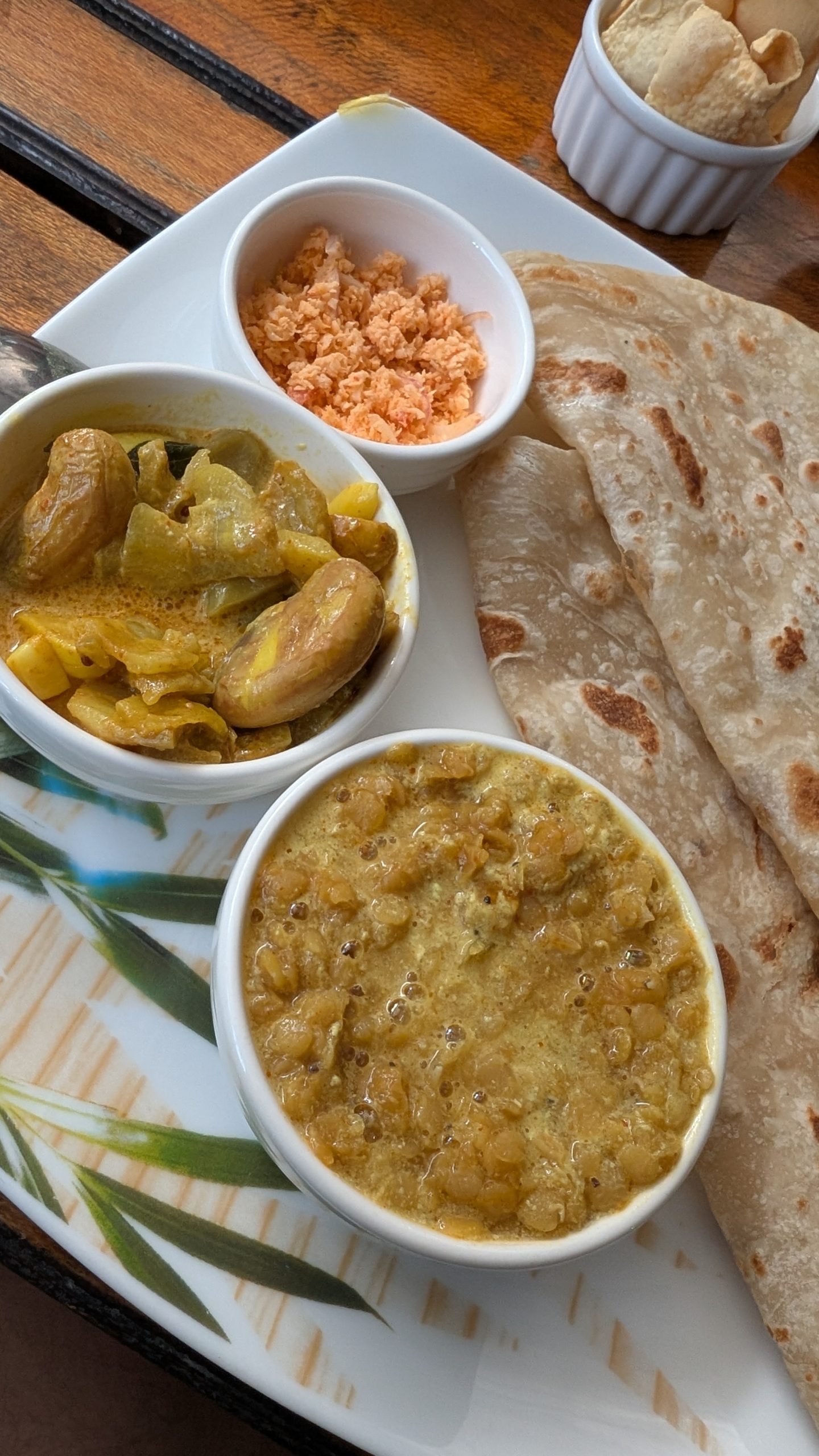 Kleine Stärkung in Ella, Jackfruit Curry