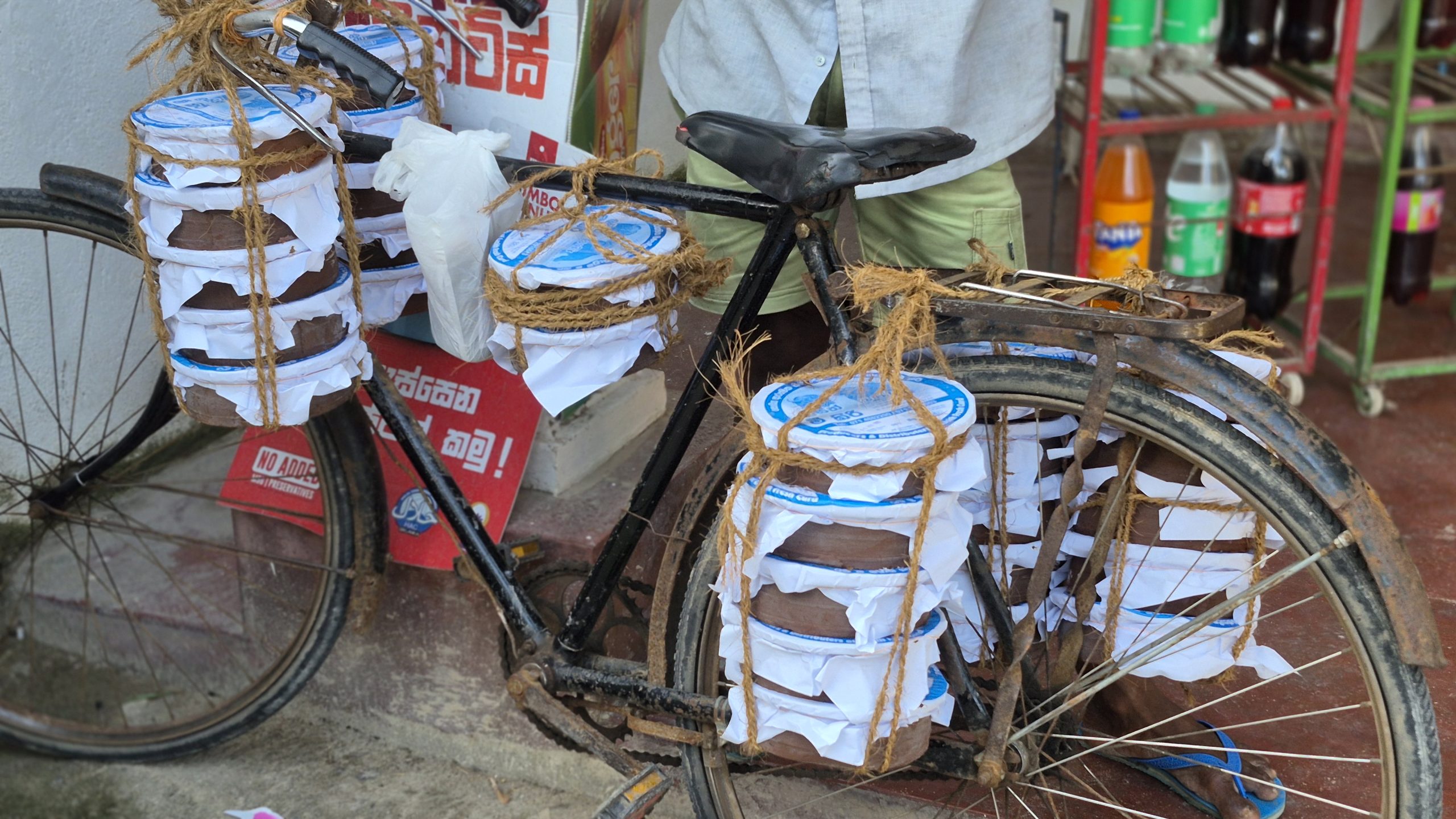 So war das wohl früher, Deko in einem Laden