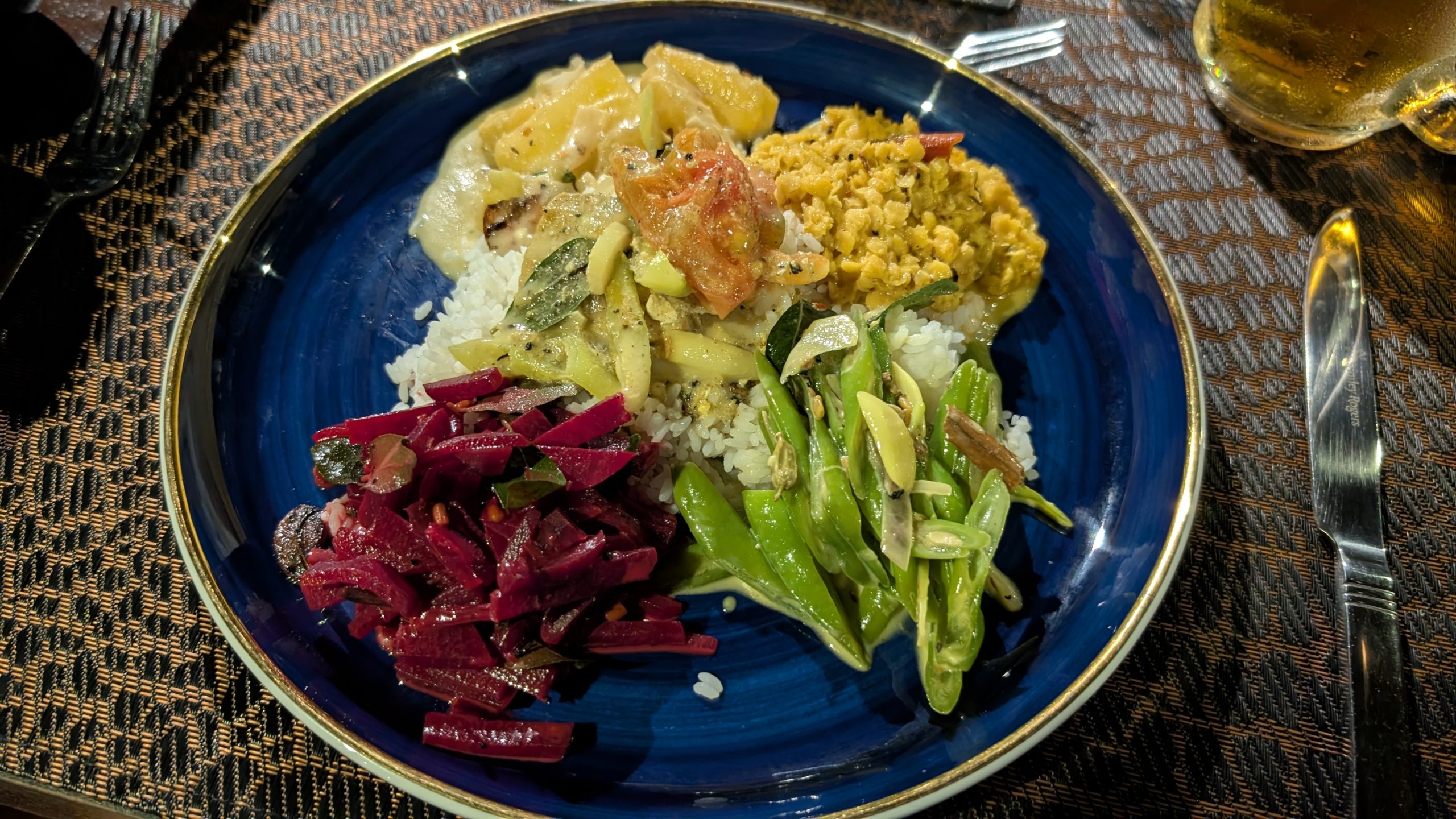 So wird es auf dem Teller drapiert