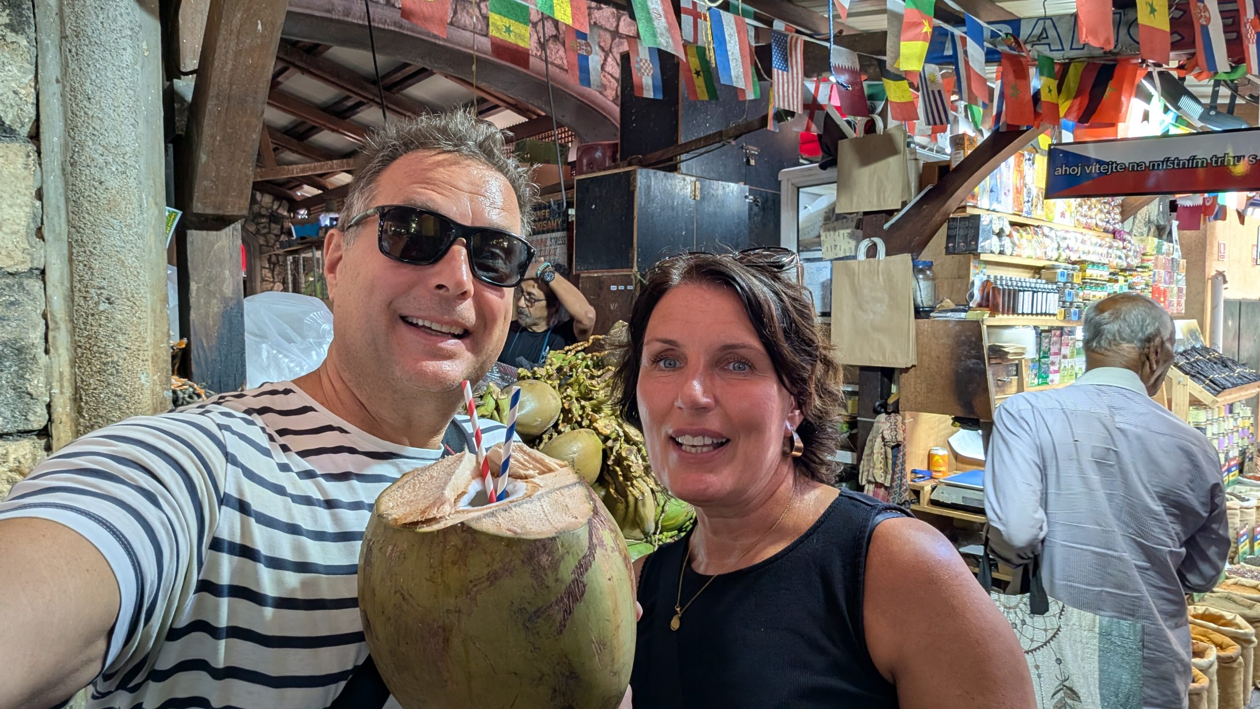 Selfie des Tages mit drittem Kopf